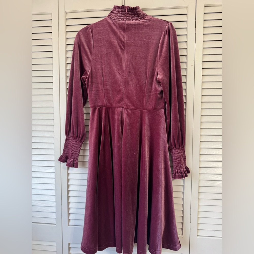 Velvet dress - Picture 3 of 4
